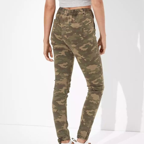 AE Ne(x)t Level High-Waisted Jegging Jogger Camo - Picture 3 of 5